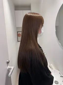 【透明感up⬆️】ブリーチなしダブルカラー🎀🫧補足説明必読📖´-