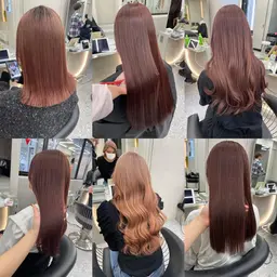 バックスタイル撮影させてくれる方限定⭐️📸韓国風レイヤーカット＋暖色カラー+高級トリートメント付❤️🎀⟡.