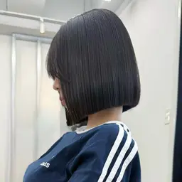 🤍👘成人式終わり方限定👘🤍ボブ＋極艶縮毛矯正🖤