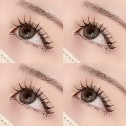 🩵安定感×軽量エクステ【 フラットラッシュ100本】美容コーティング仕上げ🩵