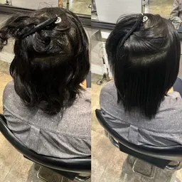 【ブリーチ対応コース】メンズカット+縮毛矯正+トリートメント