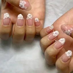 【ジェル定額オフ無し】アート放題コース　持ち込み画像や相談しながらお好きなデザイン。パーツも乗せ放題です※一部別料金あり