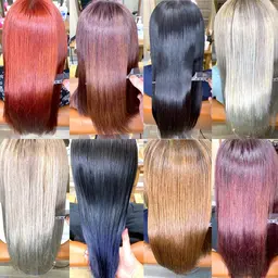 ❤️髪質改善❤️ブリーチはもう怖くないですよ❤️髪質改善デザインカラー+業界No.1Aujuaトリートメント❤️