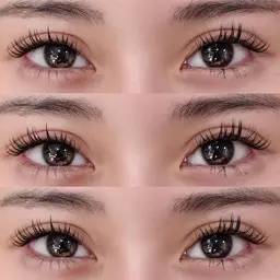 下マツエク30本🎀フラットラッシュ