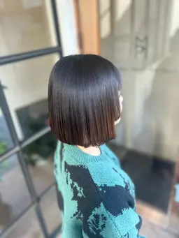 【うねり対策】カット＋縮毛矯正＋ハホニコ3stepトリートメント