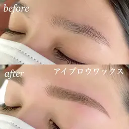 今流行りの！アイブロウWaxケア！（2.3週間お手入れしないでご来店お願い致します）