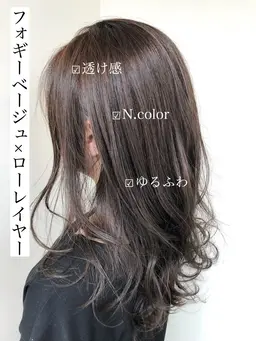 『外国人風』艶カラー+カット+炭酸spaTr ¥15000⇒¥7500