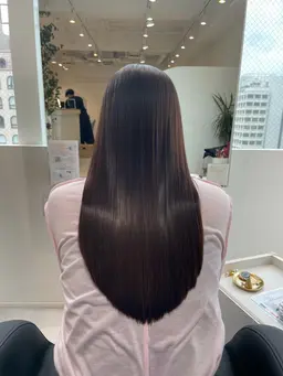 【艶髪コース🌟】毛先カット+カラー+ダメージ補修パワーディクトTR+浸透スチーム付