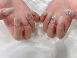 シンプルジェルネイルコース🌿お好きなアート4本付き