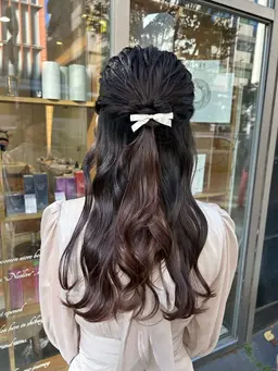 【練習モデル】ヘアセット (ハーフアップ限定❗️) 『補足要確認‼️』