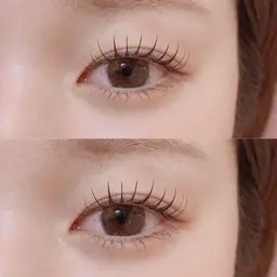 無料モデル【オフあり】💜シングルエクステ100本前後