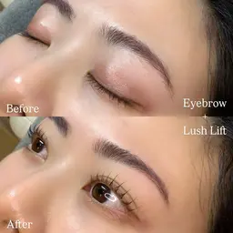 〔 Open記念限定〕次世代まつ毛パーマ上＋アイブロウ