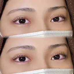 似合わせまつ毛パーマ➕BDB アイブロウスタイリング テープ式wax脱毛🫧