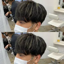 ⚡️指名NO.1⚡️メンズカット＋ハイライト