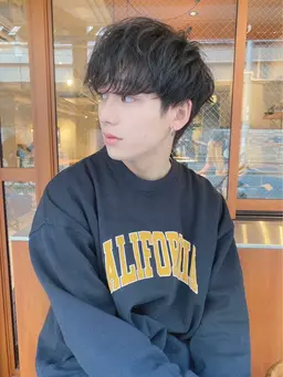 メンズカット + 頭皮デトックス + 炭酸ベッドスパ