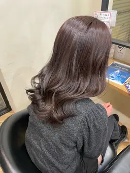 【平日限定】透明感カラー💝＋2step トリートメント（指名料込み）