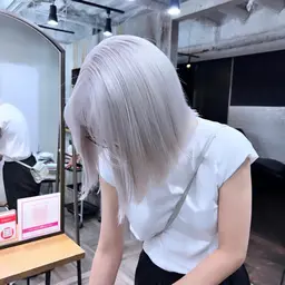 🌹1番人気🌹『極艶』ケアブリーチ+前.中間.後処理+イルミナorアディクシーカラー+ベースTR