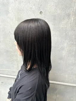 顔周りレイヤーカット+トリートメントモデル👧🏻‎