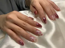 (自爪)持ち込みデザイン4本💕