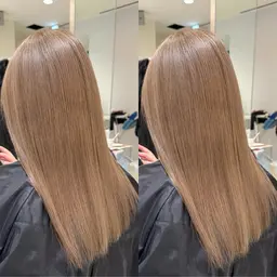 【🩷大人気🩷】1ブリーチ+透明感カラー+カット¥9800