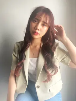 デジタルパーマ(胸から胸下あたりのロングの方限定)+メンテナンスカット💇♀️(無料トリートメント付き)