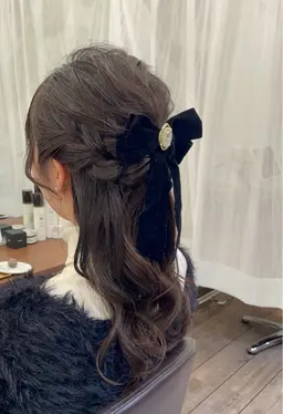 💫27日/9時30分、10時30分限定💫ヘアセット/フルアップ/ハーフアップ/⚠️詳細確認お願いします