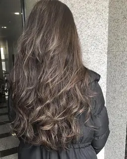 ハイライトcolor＋透け感アディクシーcolor＋2stepトリートメント