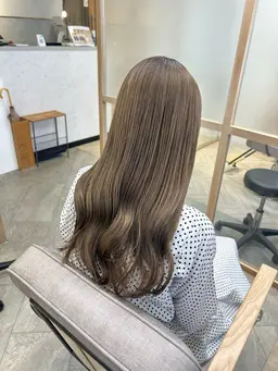 🩵カット+ブリーチリタッチ+カラー＋トリートメント🩵