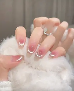 💅🏻チックネイル➕マグネットフレンチ✨丁寧ケア込み