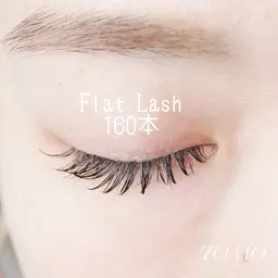 ミニモ限定《リペアOK》80本🫧フラットラッシュ💋【オフ初回無料🫶2回目以降:¥500/お気に入り登録で無料💖】