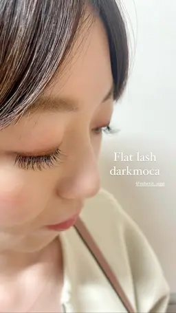 フラットラッシュ120本 税込4500円(オフ込み)🐻ブラウンに変更可🐻(＋550円)⭐️太さは0.15のみ