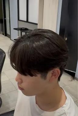 カット+曲がる縮毛矯正+3stepトリートメント