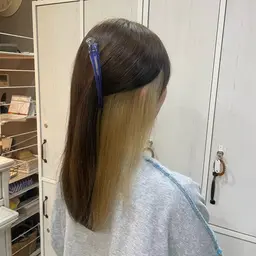 インナーカラー🩷🩵