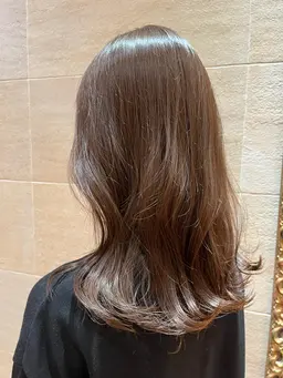 ブリーチなしワンカラー🩵