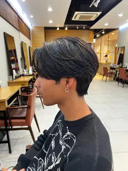 期間限定❗️メンズカット＋ワンカールパーマ🆓無料🆓