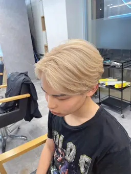 期間限定価格！メンズカット➕ブリーチありWカラー