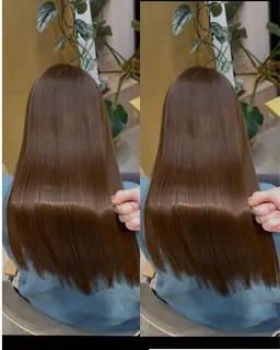 【1月新規限定❄️】冬色艶カラー＋髪質改善トリートメント✨