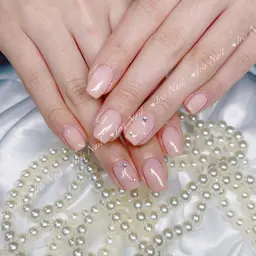 自爪💅カラーグラデーション💕ベース1色付け