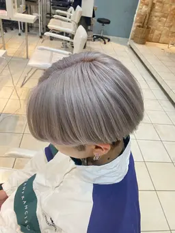 【垢抜けメンズの新常識🔥】ダブルカラー+束感カット/雰囲気爆上げセット!