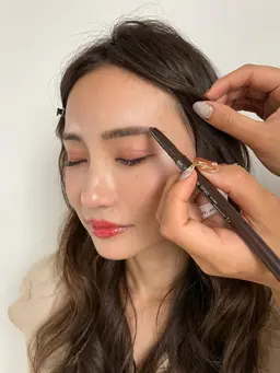 🎀アイブロウWAX💕Waxシート使用　美眉スタイリング♡