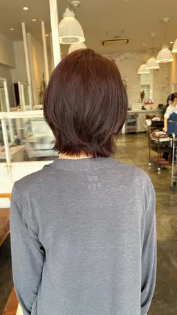 【新規】12／3限定　¥6300  🔥カット＋透明感ツヤカラー＋オージュアトリートメント