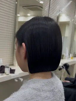 【❤️圧倒的ライン感❤️】カッコイイボブにしたい方必見!✂️ラインボブ✂️カット+オリジナルトリートメント