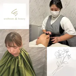 🌀だるさ解消に🌀初回限定❤️Uドライヘッドスパ50分+よもぎ蒸し50分