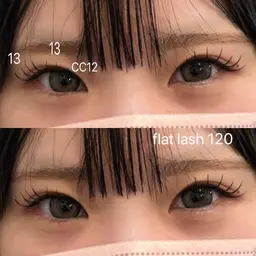 【2回目以降もOK】フラットラッシュ120本￥8400→￥7790（予約リクエスト⭕️）