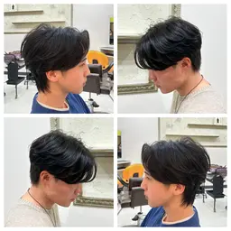 カット+ニュアンスパーマ