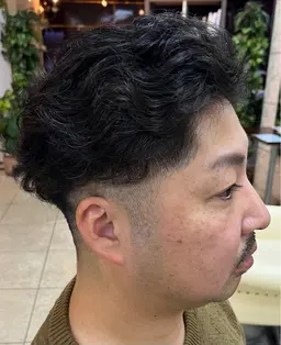 【営業後19時~限定】メンズパーマ(カット込)