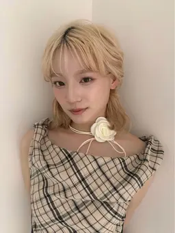 【撮影可モデル🩵🤍🩵】ダブルカラー（リタッチ可）