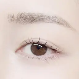 眉毛 カラー+美眉WAXスタイリング