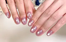 水光マグネット+フラッシュグラデーションネイル(ジェルオフ+500円)