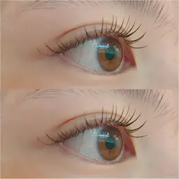 ◇フラットラッシュ80本　[オフなし] ✨トリートメントコーティング仕上げ✨